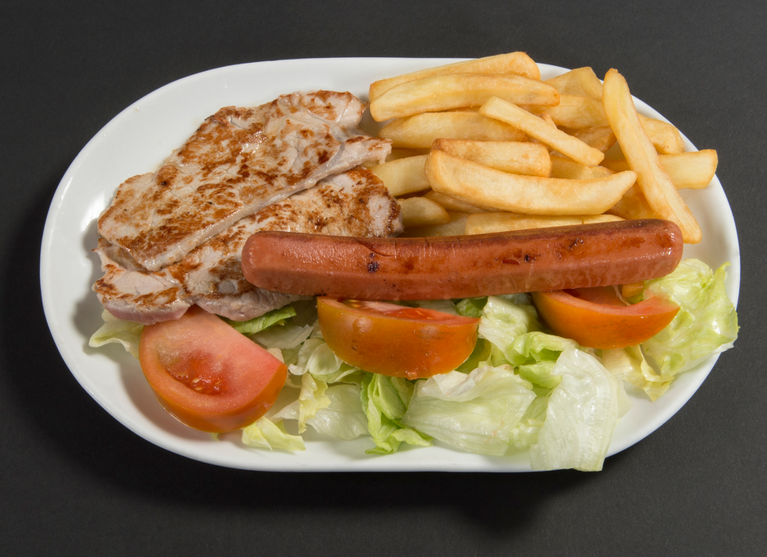 Combination plate